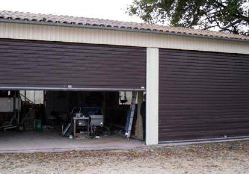 double porte de garage