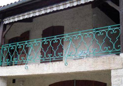 garde-corps vert
